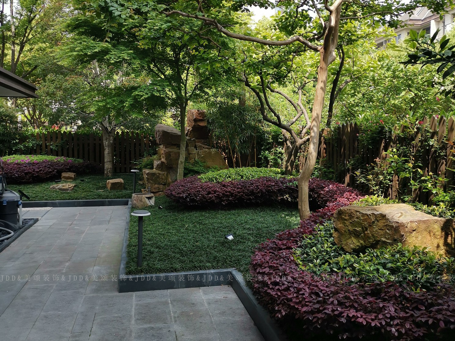 清幽恬静的庭院设计欣赏